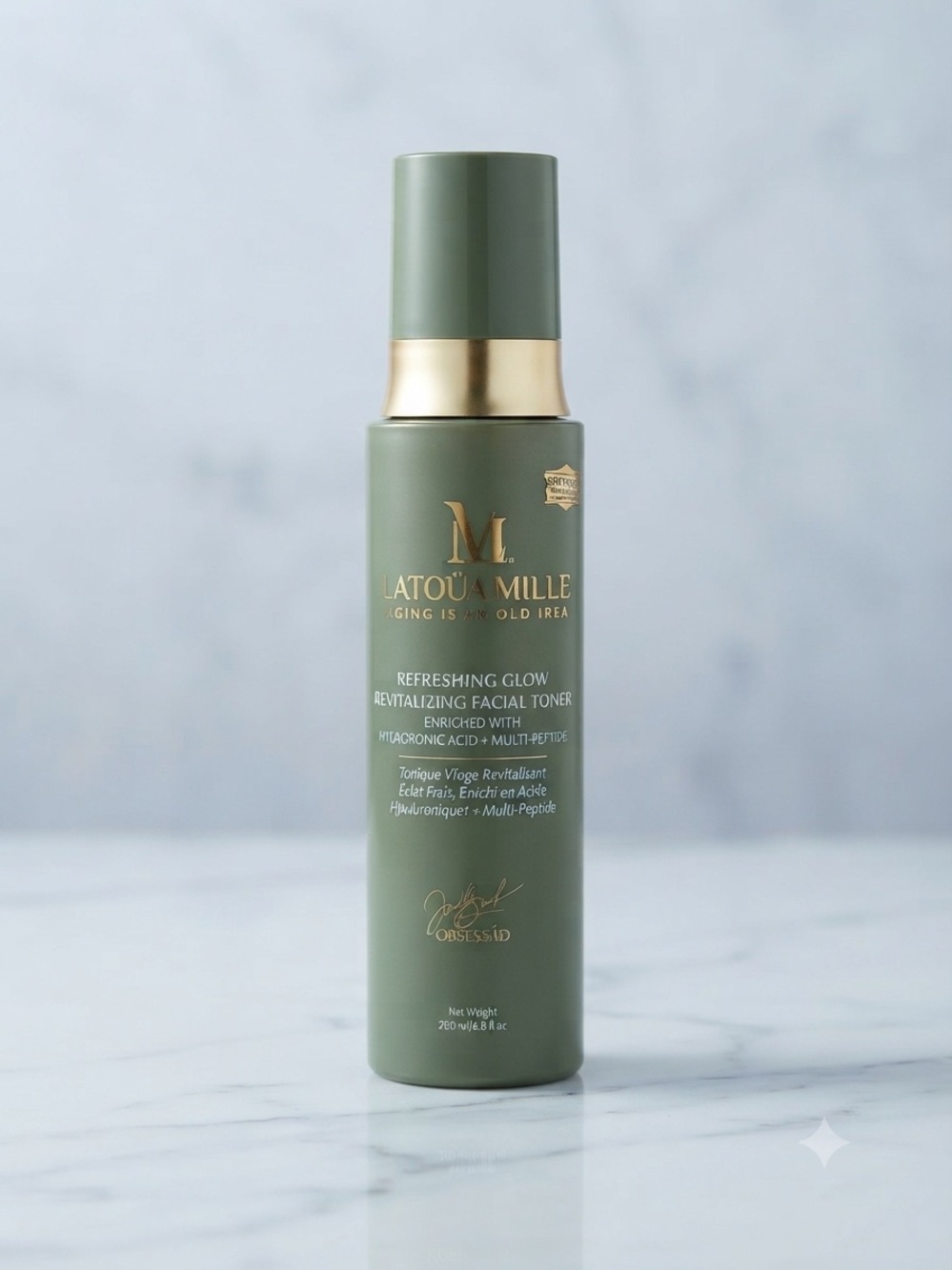 Refreshing Glow Revitalizing Facial Toner - Green